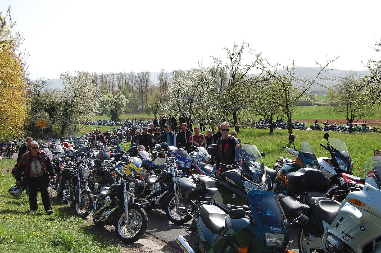 Motorradgottesdienst in Niedergründau (Archiv-Foto: medio.tv/Breitbarth-Horn)