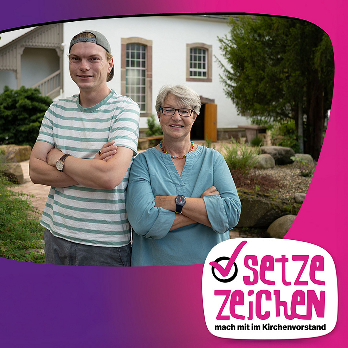 Ingrid Zeisberg-Heinemann und Johannes Ickler sind Kirchenvorstände in Bad Emstal-Sand. Ingrid Zeisberg-Heinemann und Johannes Ickler sind Kirchenvorstände in Bad Emstal-Sand.
