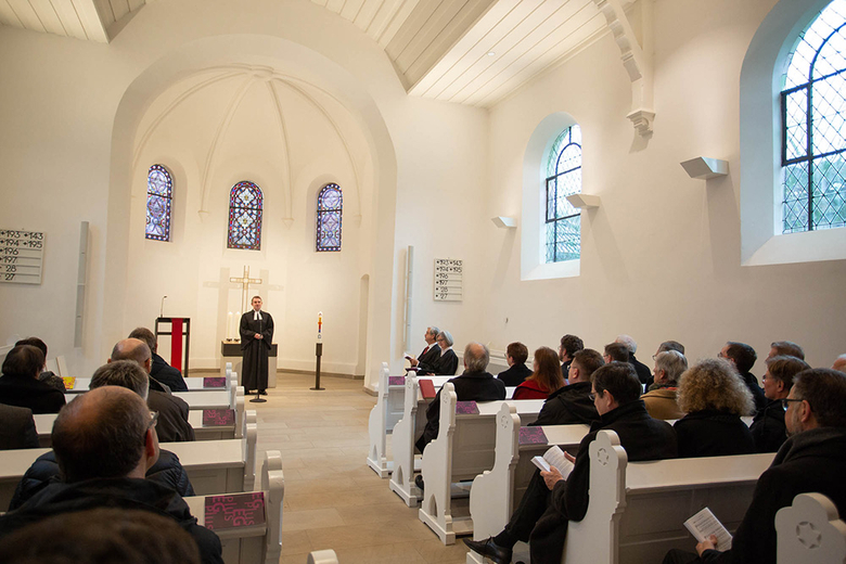Impressionen des Eröffnungs-Gottesdienstes der Synode.
