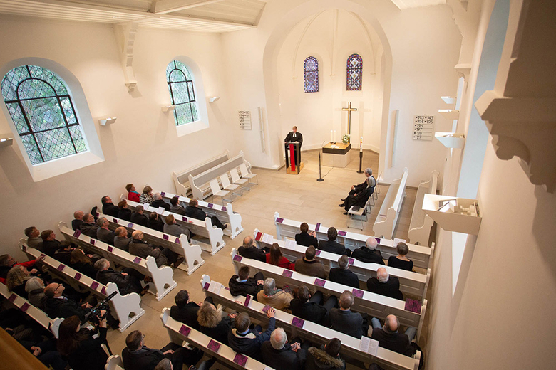 Impressionen vom Eröffnungs-Gottesdienst der Synode.