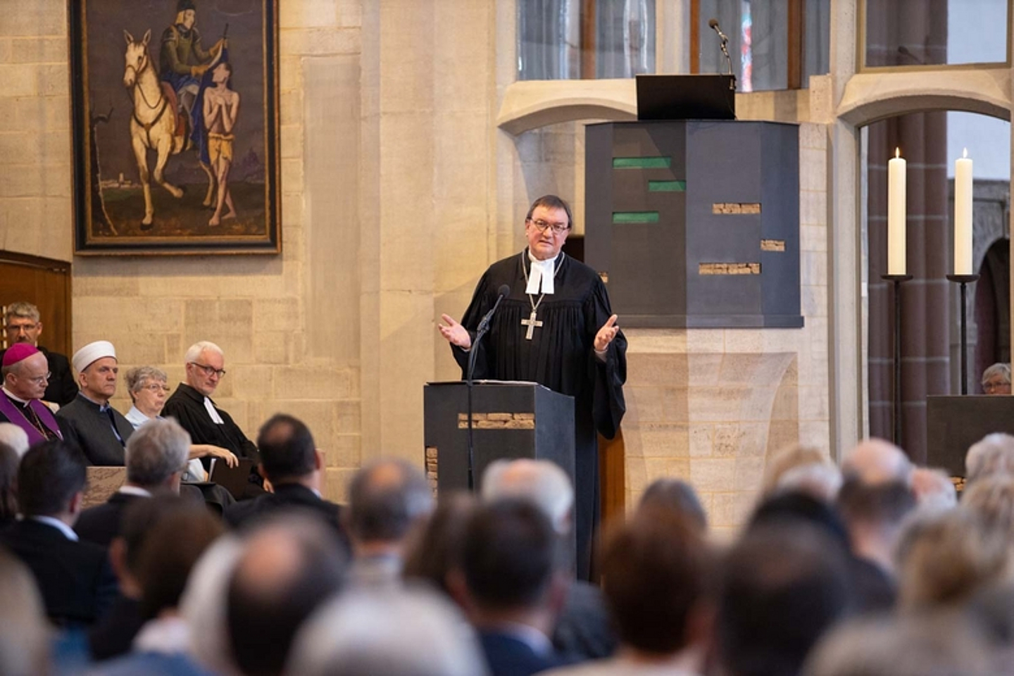 100 Jahre Volksbund - Multireligiöser Friedensgottesdienst Martinskirche Kassel