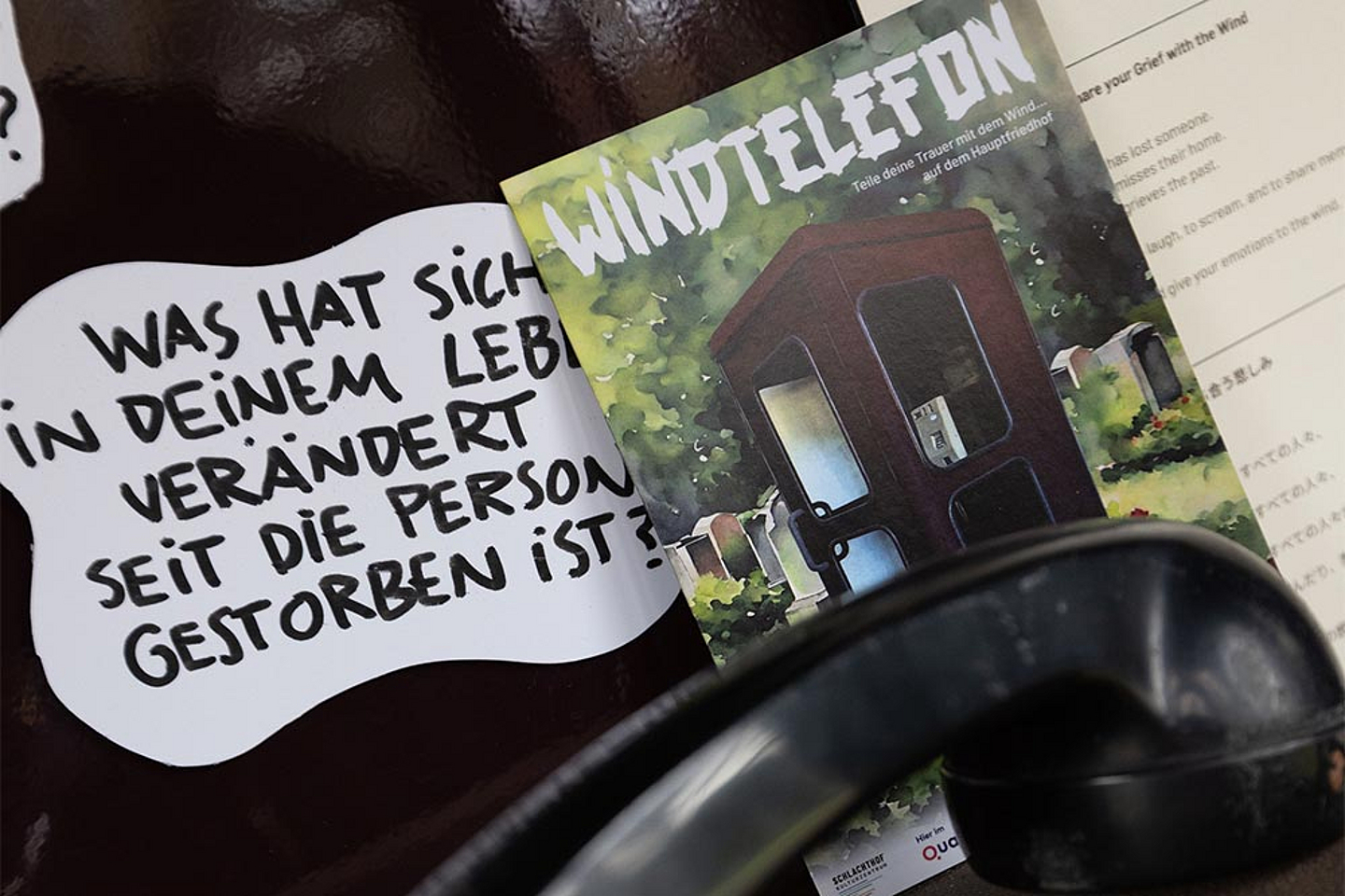 Das "Windtelefon" auf dem Kasseler Hauptfriedhof als Ort der Trauer und Erinnerung