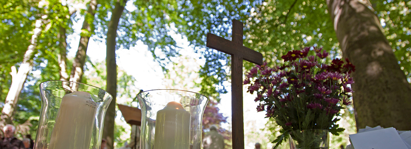 Gottesdienst zu Christi Himmelfahrt in der Aue
