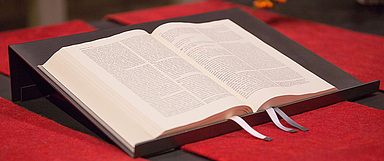 Die neuen Perikopenordnung gibt vor, zu welchem Bibeltext gerpredigt wird. Zum Start der neuen Ordnung steht der Predigtext Matthäus 21, 1-11 auf dem Programm. (Archivfoto: medio.tv/Schauderna) 