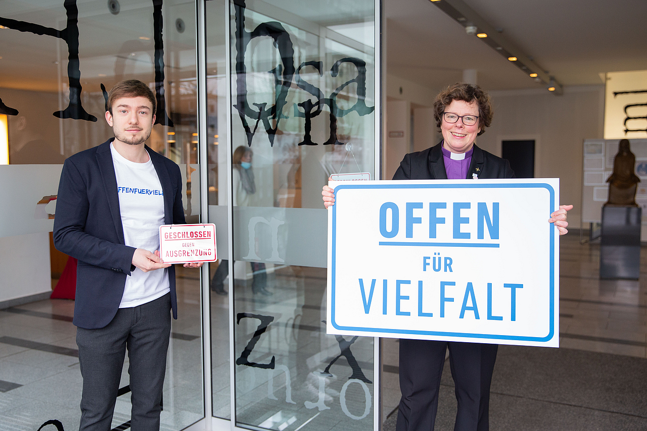 Beitritt der EKKW zur Initiative "Offen für Vielfalt"