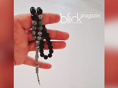 Unser Foto zeigt die Gebetskette von Kamiran Ibrahim.