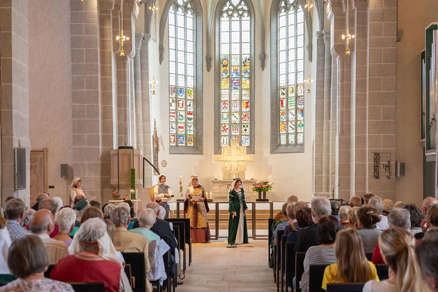 Mittelaltergottesdienst Stiftskirche Kaufungen