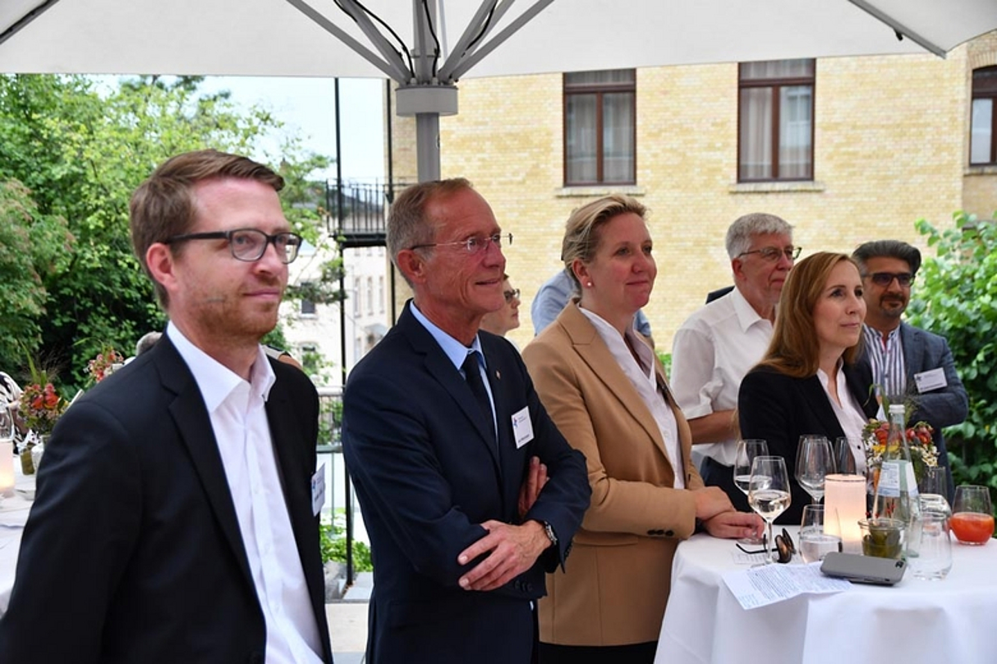 Erster Ökumenischer Empfang der Kirchen in Hessen am 11. Juli 2023 in Wiesbaden. (Foto: EKHN/Rahn)
