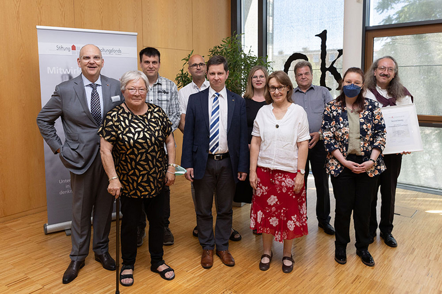 Ev. Philippus-Kirchengemeinde Kassel - Stiftung Kirchenerhaltungsfonds belohnt Einsatz für Kirchengebäude - Feierstunde am 28.6.22 in Kassel. (Foto: medio.tv/Schauderna)