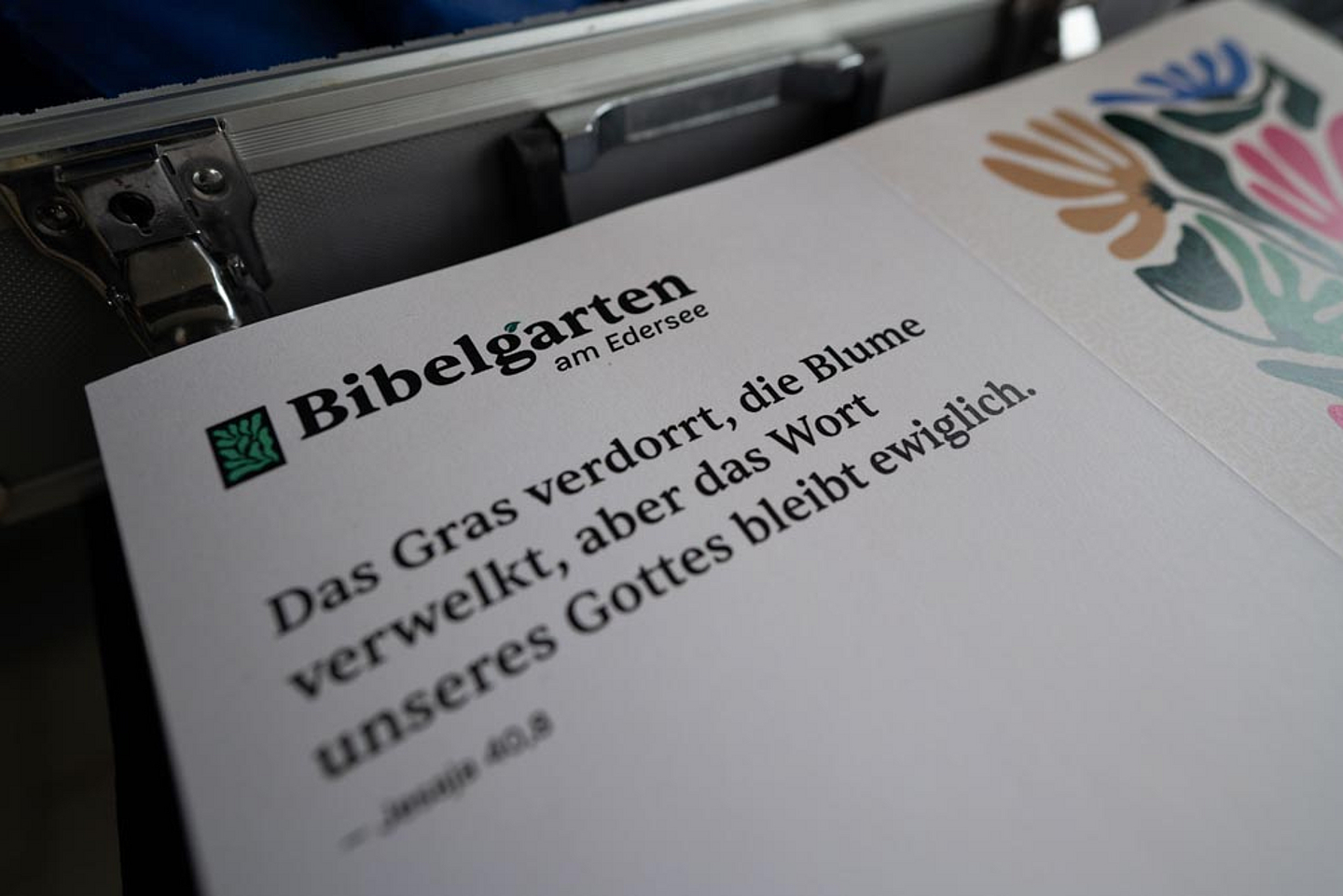 Bibelgarten am Edersee - Eröffnung