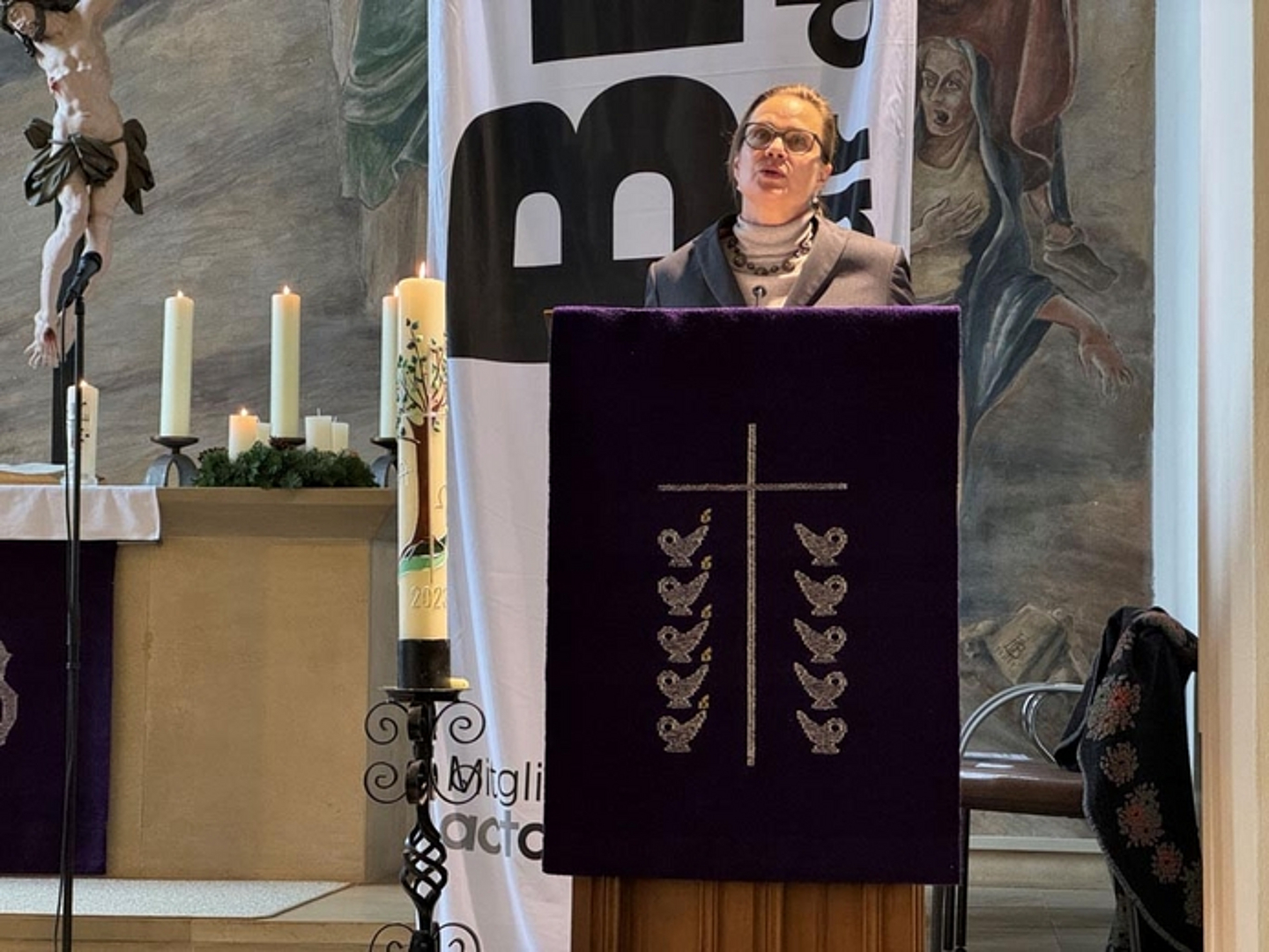 Brigitte Molter, Referentin Brot für die Welt (Foto: Zentrum Oekumene der EKHN und EKKW)
