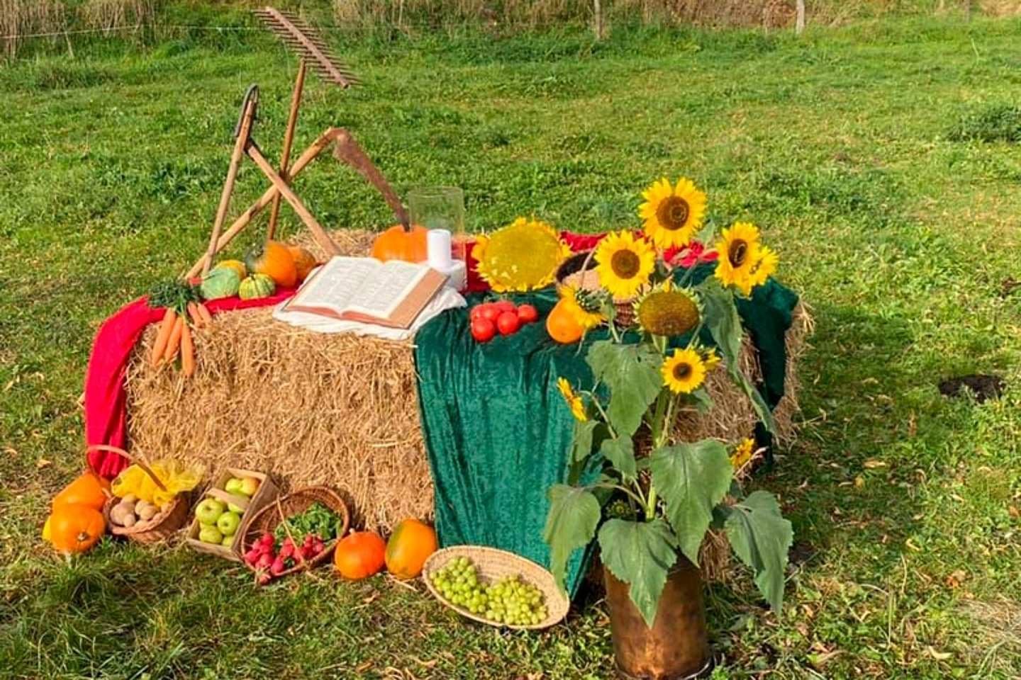 Erntedank in der Evangelischen Kirchengemeinde Vellmar (Foto: Facebook/Evangelischen Kirchengemeinde Vellmar)