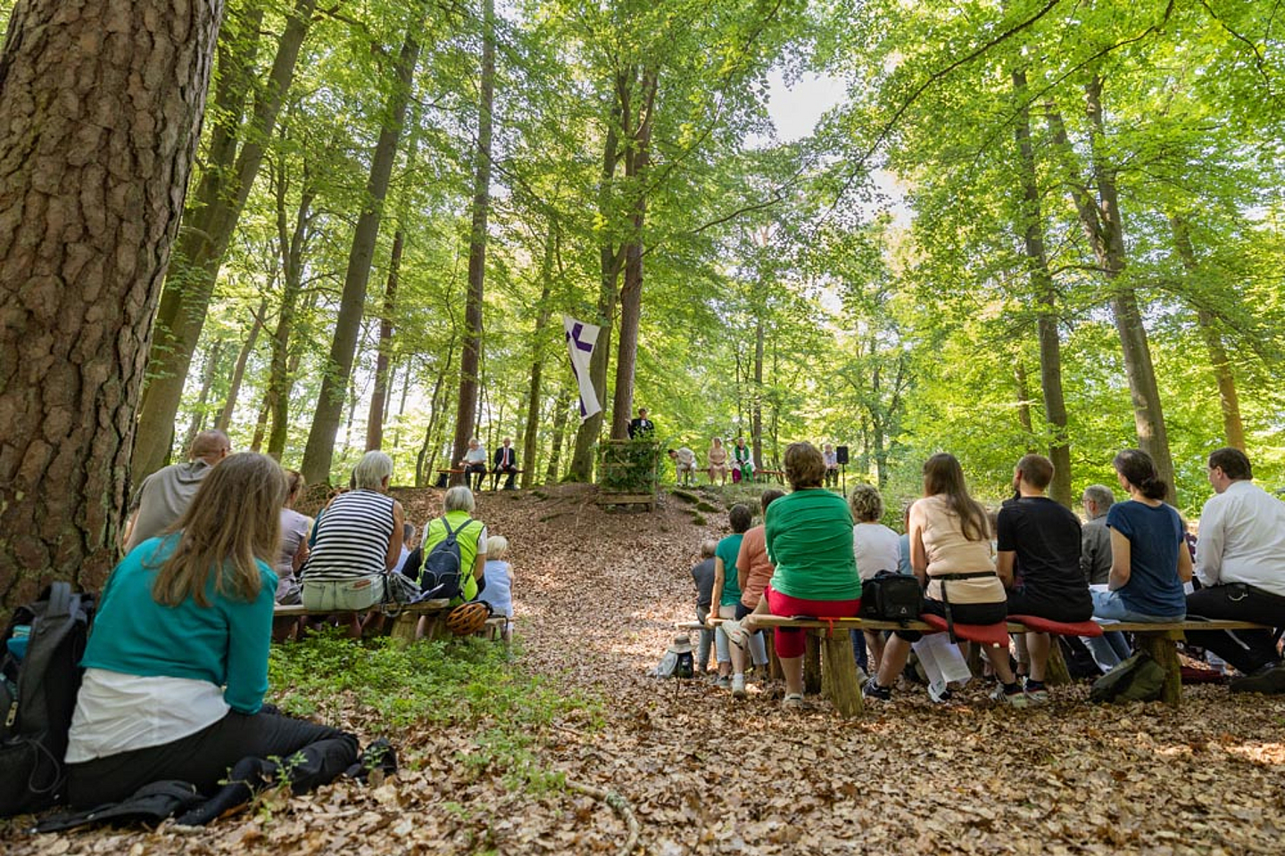 Impressionen vom Ökumenischen Schöpfungstag 2024 auf dem Christenberg