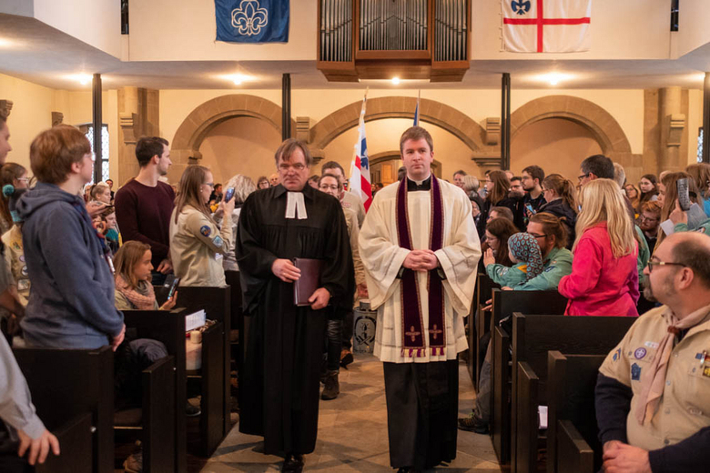 Friedenslicht zu Bethlehem - Christuskirche Fulda 2018