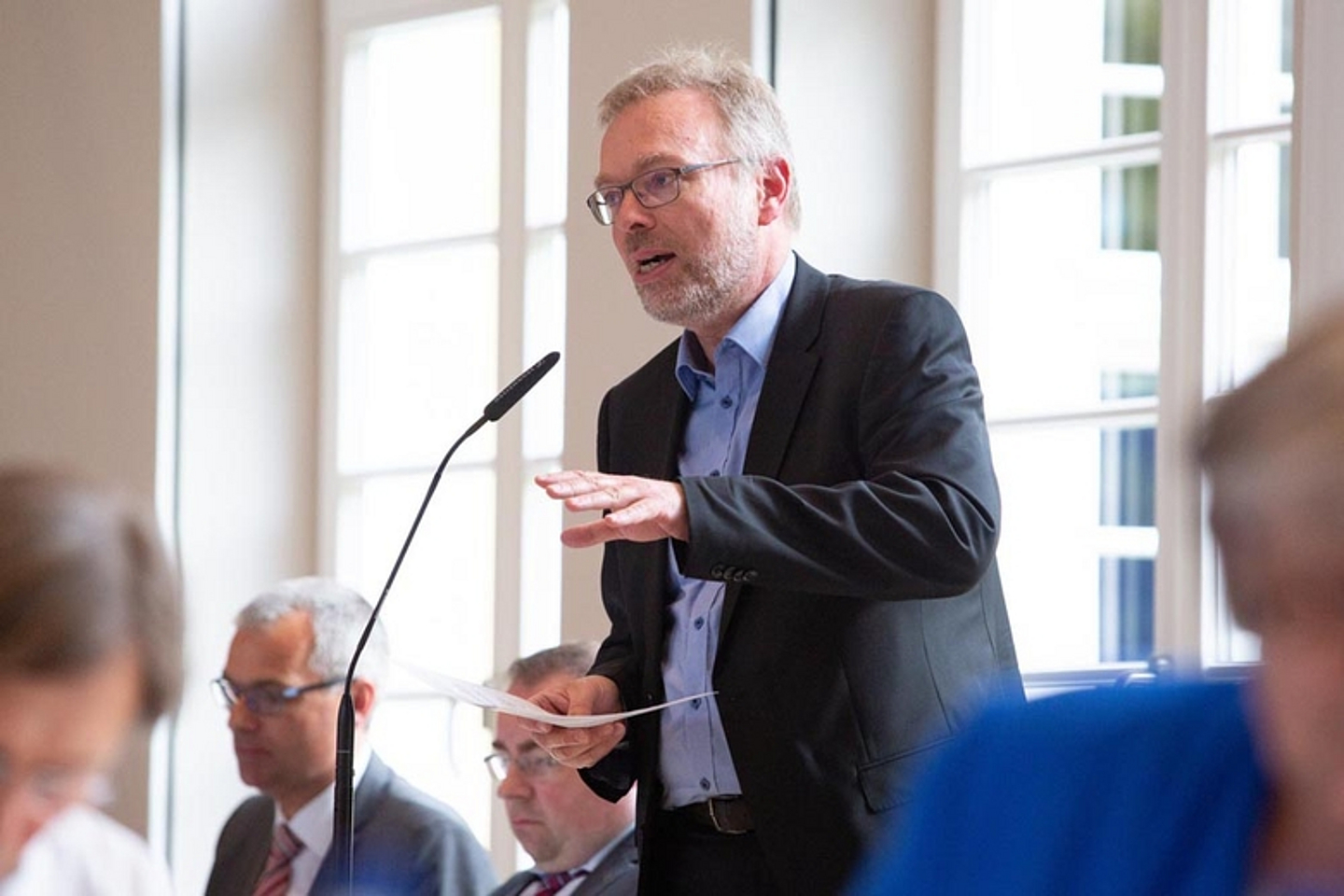 Impressionen aus Hofgeismar von der siebten Tagung der 13. Landessynode der Evangelischen Kirche von Kurhessen-Waldeck (Foto: medio.tv/Schauderna)