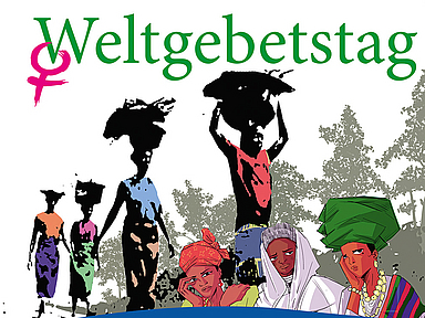 Titelbild zum Weltgebetstag 2026 mit Titel „Rest for the Weary“, Gift Amarachi Ottah