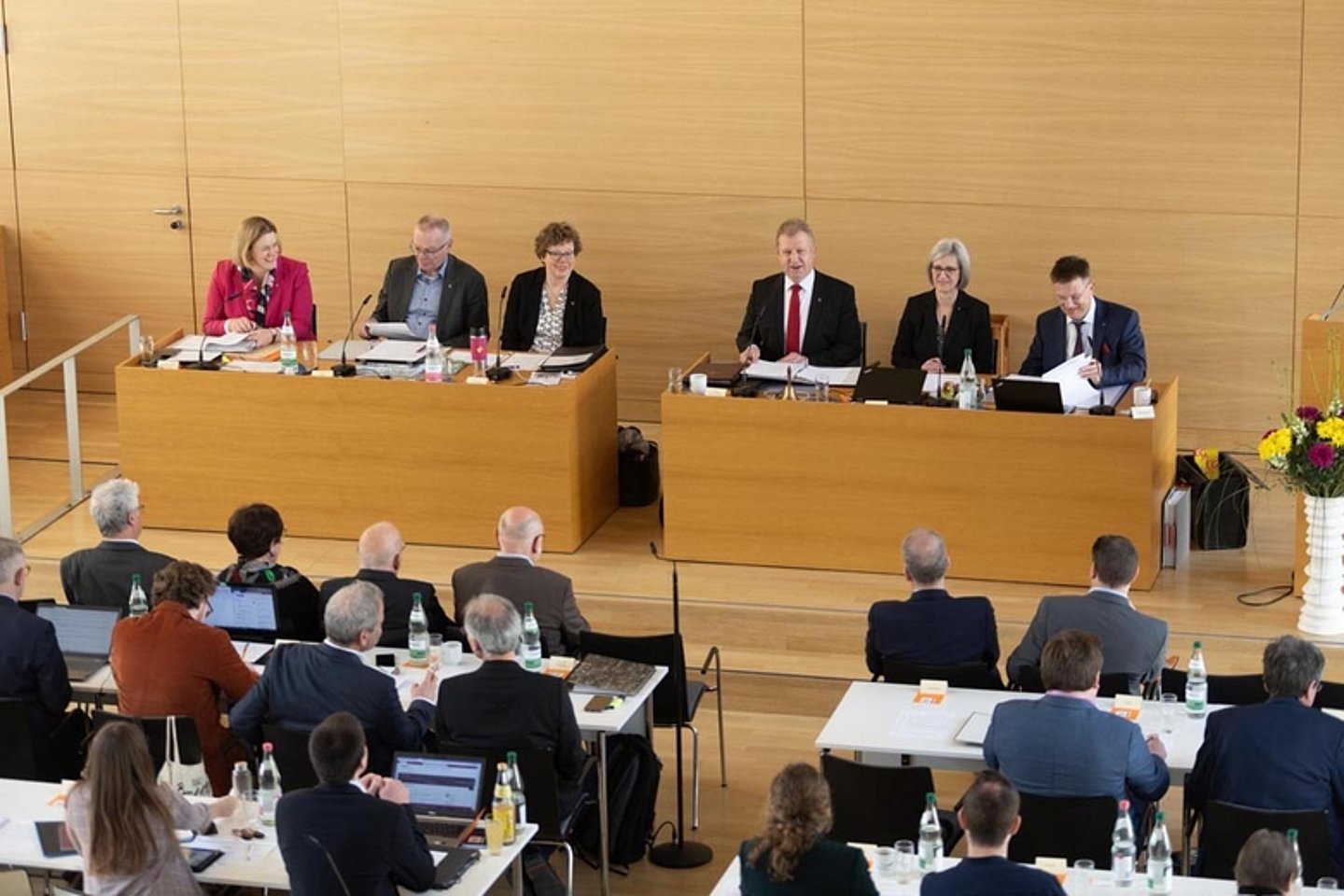 Frühjahrstagung der 14. Landessynode (27. bis 29. April 2023). Foto: medio.tv/Schauderna
