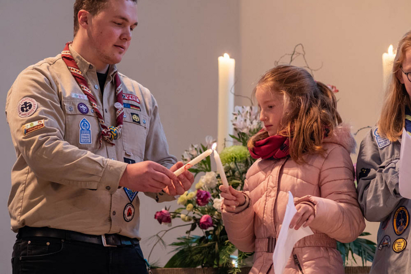 Friedenslicht zu Bethlehem - Christuskirche Fulda 2018