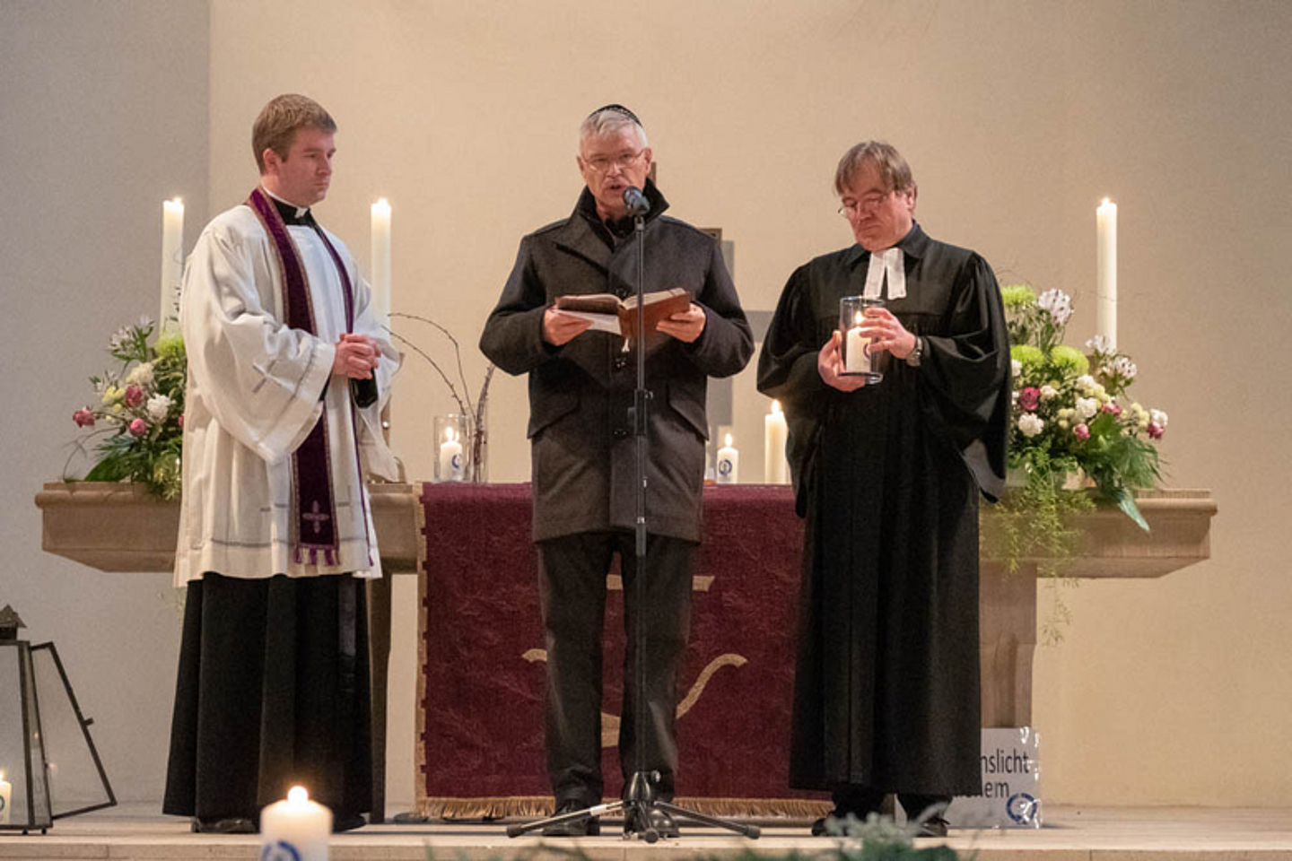 Friedenslicht zu Bethlehem - Christuskirche Fulda 2018