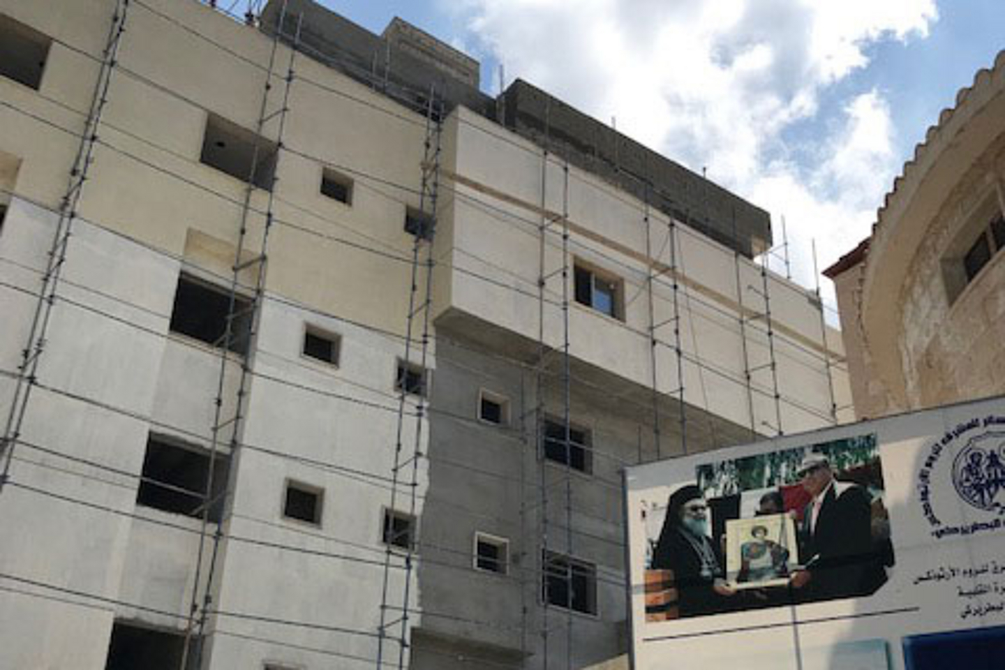 Der Bau des Al Hosn Hospitals in der Region wird von Landeskirche und Kirchenkreis Hanau gefördert. (Foto: privat)