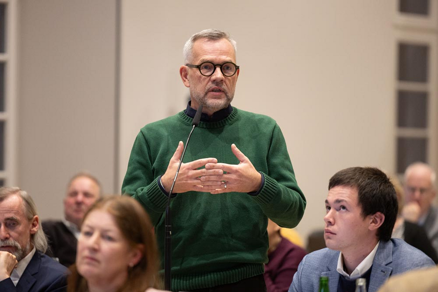 Der Synodale Michael Roth, Staatsminister a.D.