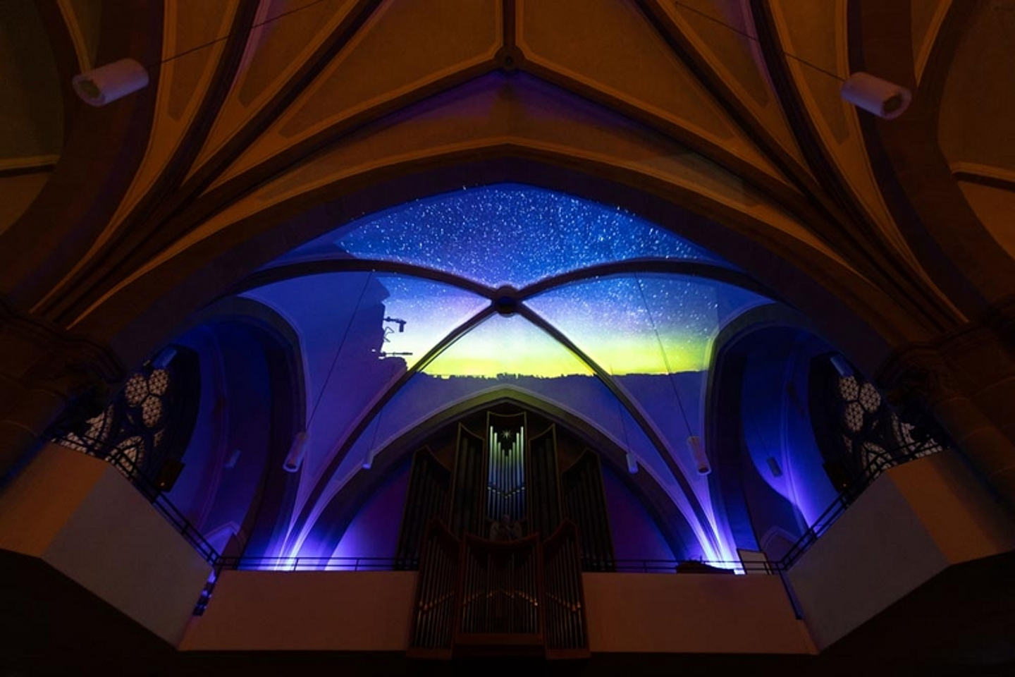 Weihnachtskirche Fulda 2023 unter dem Motto: Folge dem Stern