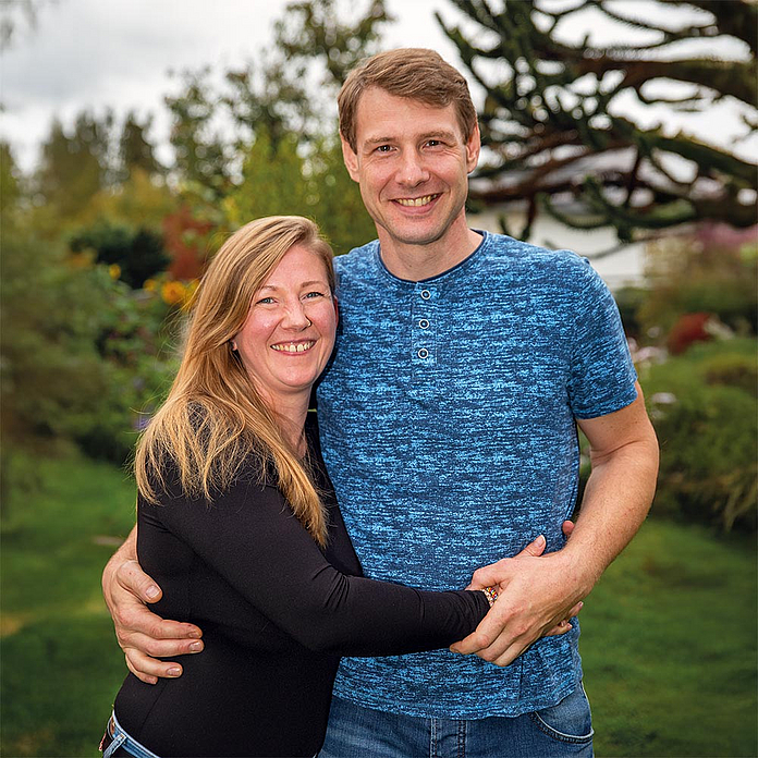 Marco und Ina Wagner Marco und Ina Wagner haben ihre Liebe auf besondere Weise gefeiert: Zwölf Jahre nach ihrer standesamtlichen Hochzeit sagten sie noch einmal «Ja»