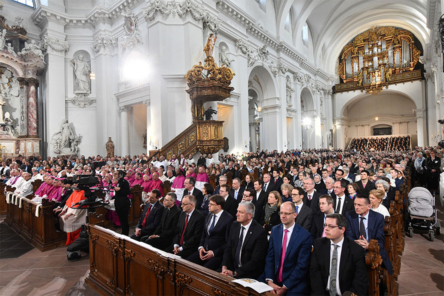 Einführung des neuen Bischofs von Fulda, Dr. Michael Gerber, am 31. März 2019 im Dom zu Fulda. (Foto: Arnulf Müller / Bistum Fulda)