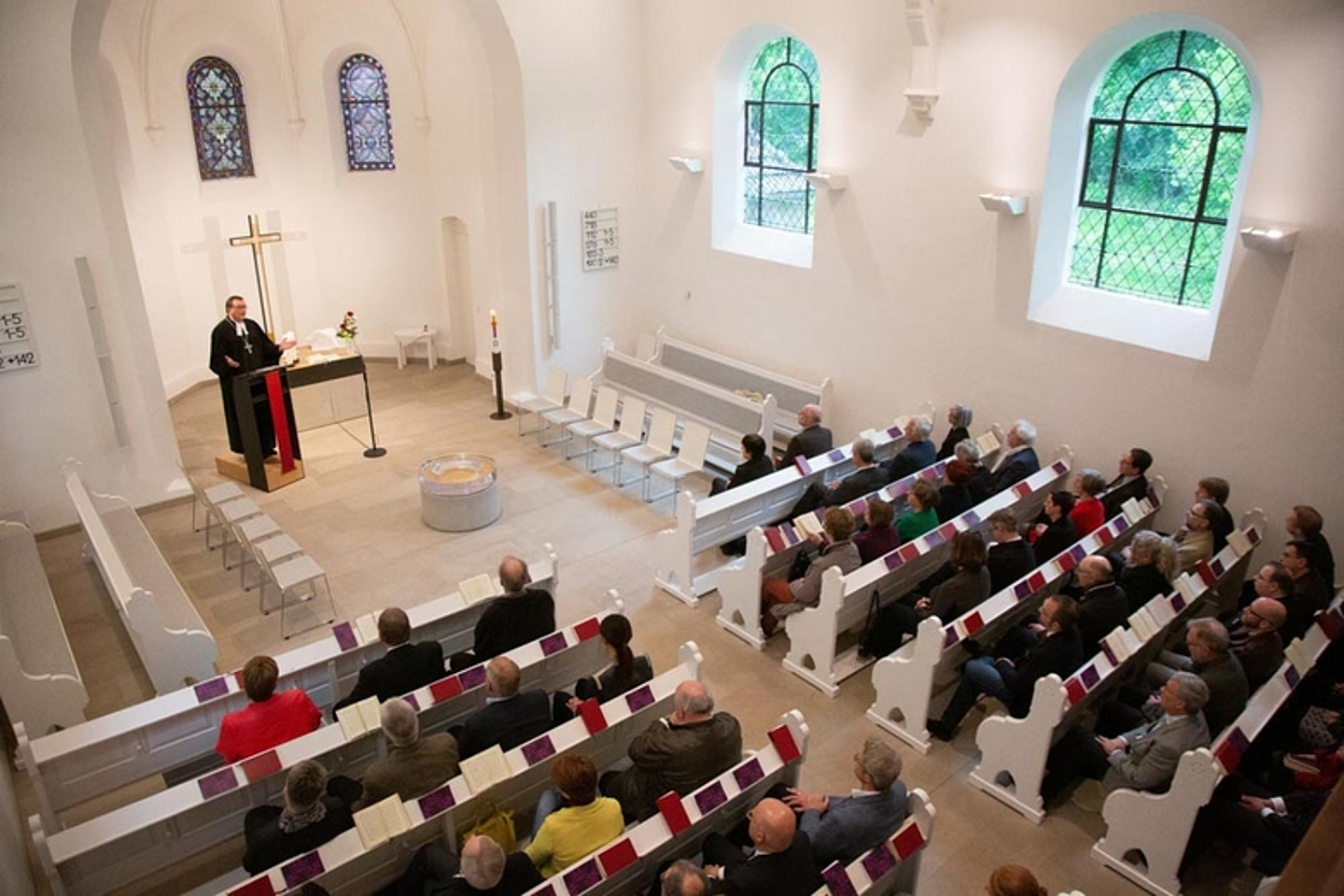 Impressionen aus Hofgeismar von der siebten Tagung der 13. Landessynode der Evangelischen Kirche von Kurhessen-Waldeck (Foto: medio.tv/Schauderna)