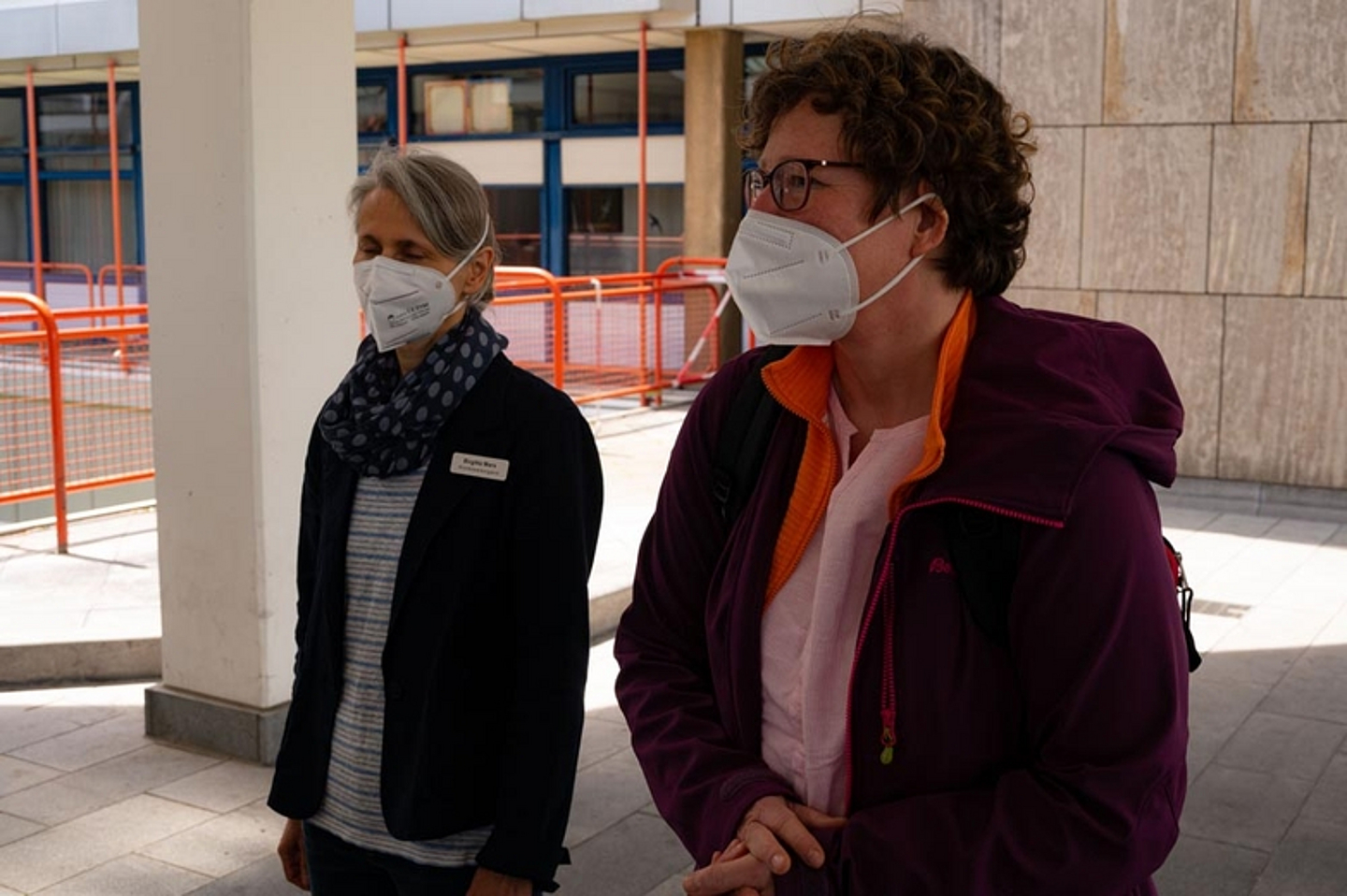 Impressionen vom Pilgerweg von Bischöfin Dr. Hofmann und Bischof Dr. Gerber am Pfingstmontag 2021 von Marburg nach Amöneburg. (Foto: medio.tv/Balzer) 