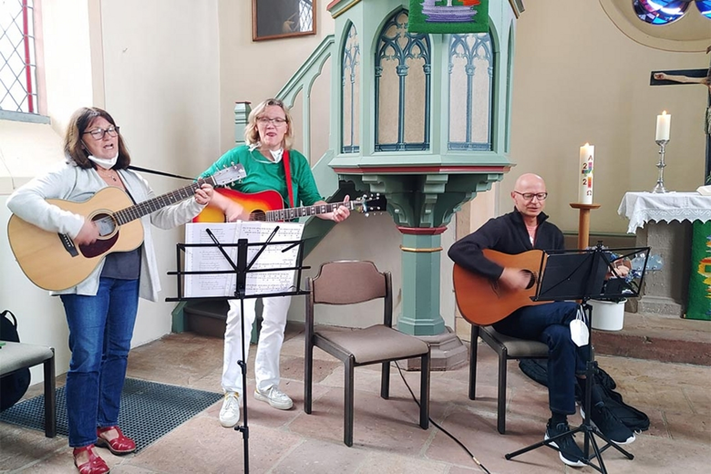 Der Hit-From-Heaven-Sonntag in Mellnau. (Foto: privat)