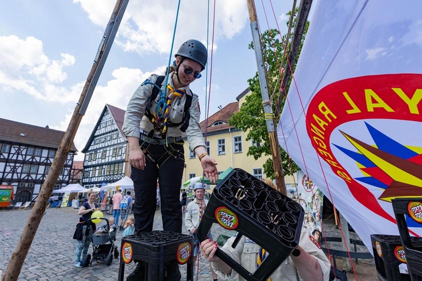 „Hoffnung ist grün“: EKKW präsentiert sich am Thüringentag 2023