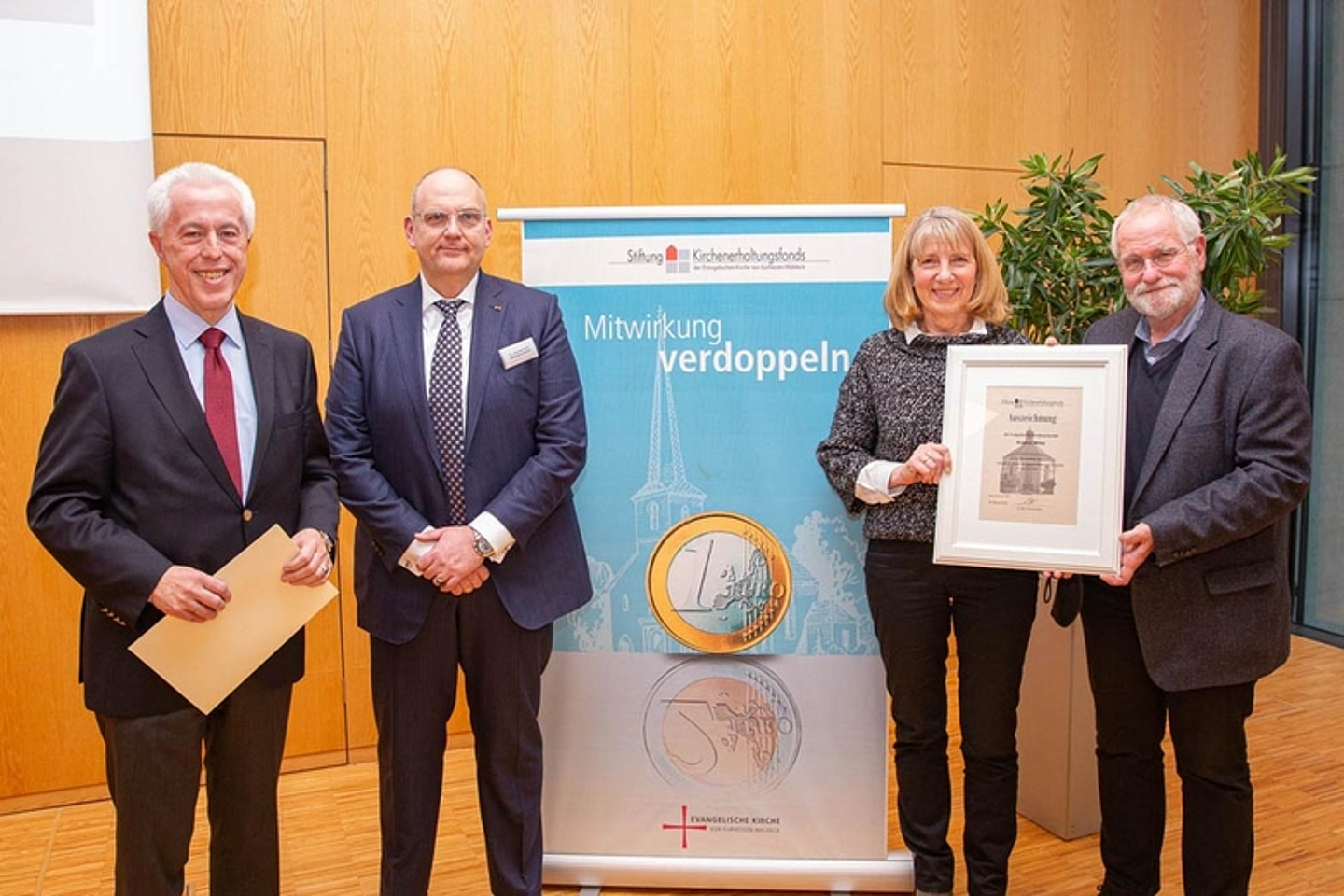 Kirchenerhaltungsfonds der EKKW für das Jahr 2019 - Verleihung 2020
