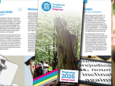 Unser Foto zeigt Ausschnitte aus dem Programmflyer der Akademie