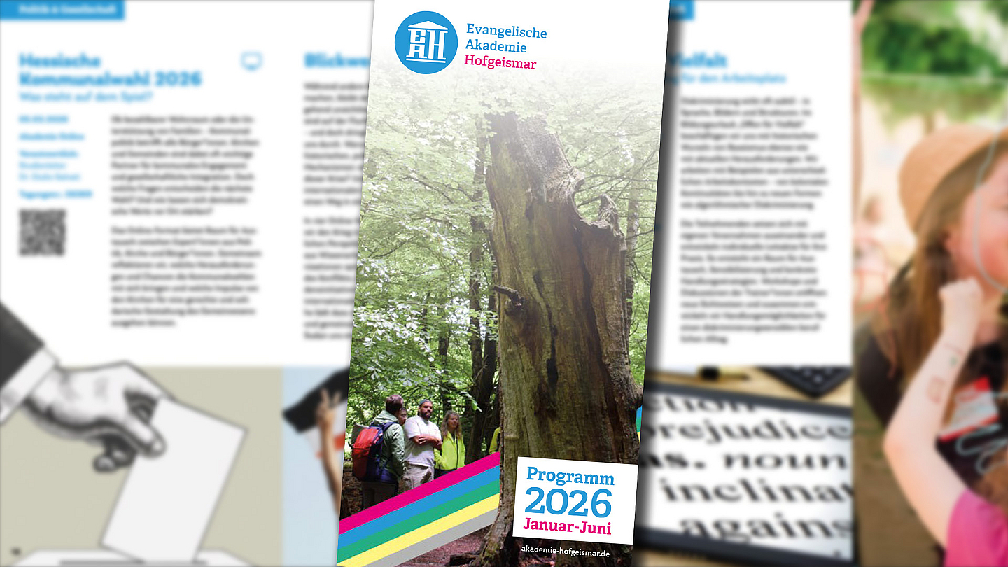 Unser Foto zeigt Ausschnitte aus dem Programmflyer der Akademie Unser Foto zeigt Ausschnitte aus dem Programmflyer der Akademie