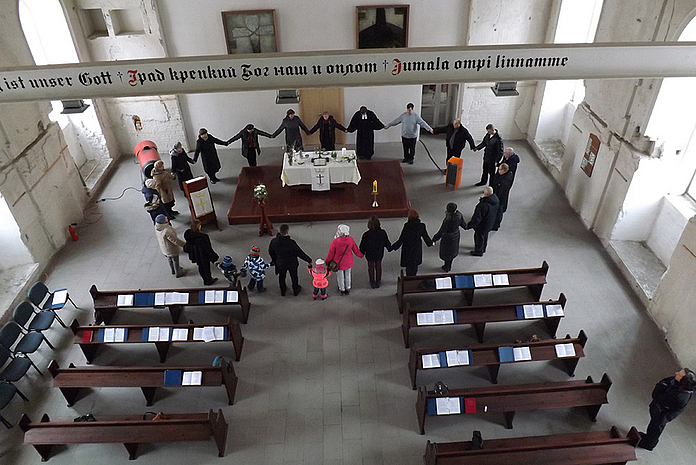 Ostergottesdienst 2018 (Fotos: Kirchengemeinde)