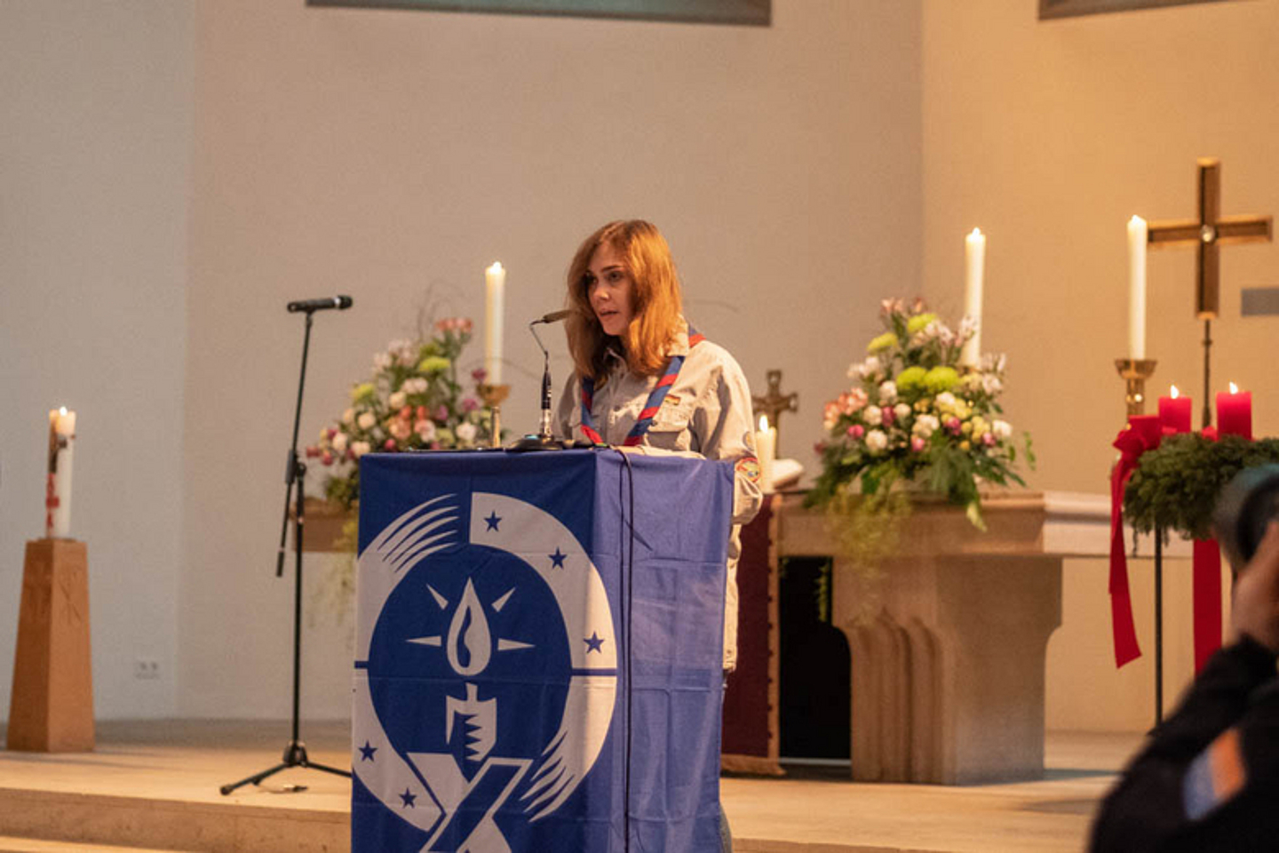 Friedenslicht zu Bethlehem - Christuskirche Fulda 2018
