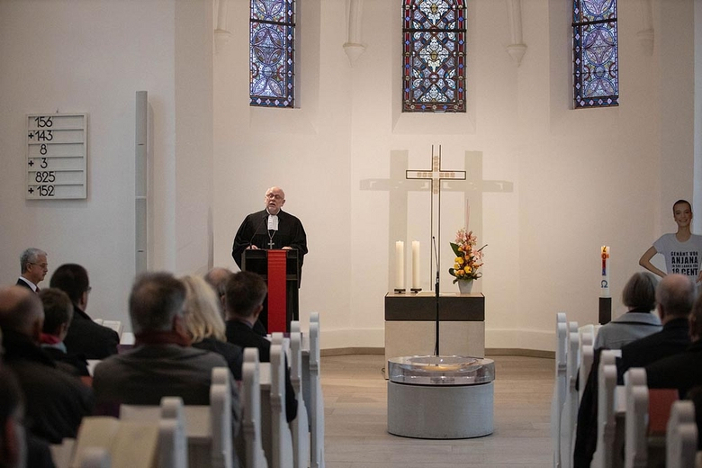 Gottesdienst zum Auftakt der Herbsttagung 2019 der Landessynode der Evangelischen Kirche von Kurhessen-Waldeck in der Brunnenkirche in Hofgeismar. (Foto: medio.tv/Schauderna)