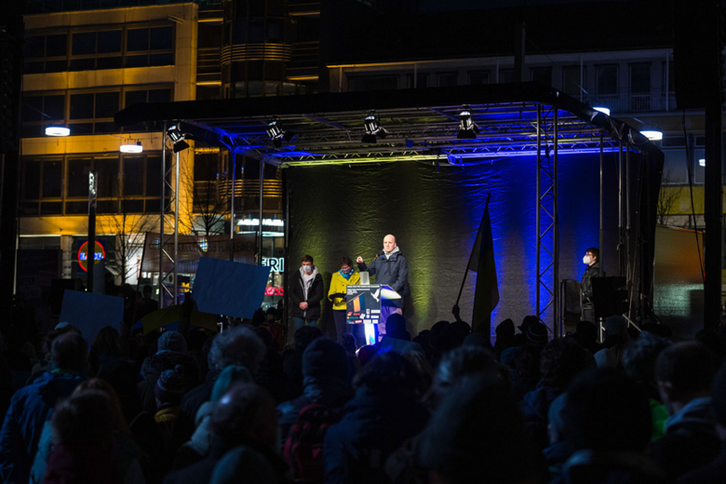 Kassel steht für Frieden und Solidarität - Zweite Große Friedenskundgebung