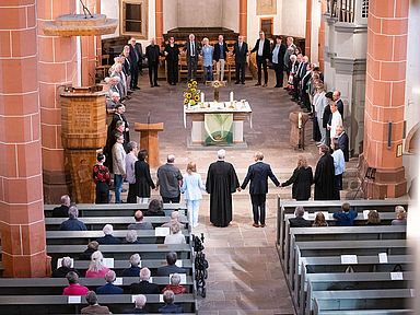 Die Jubilarinnen und Jubilare in der Bad Hersfelder Stadtkirche