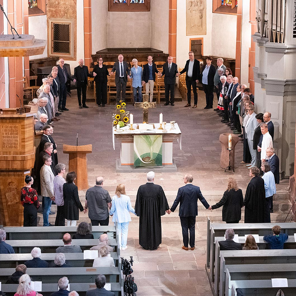 Die Jubilarinnen und Jubilare in der Bad Hersfelder Stadtkirche