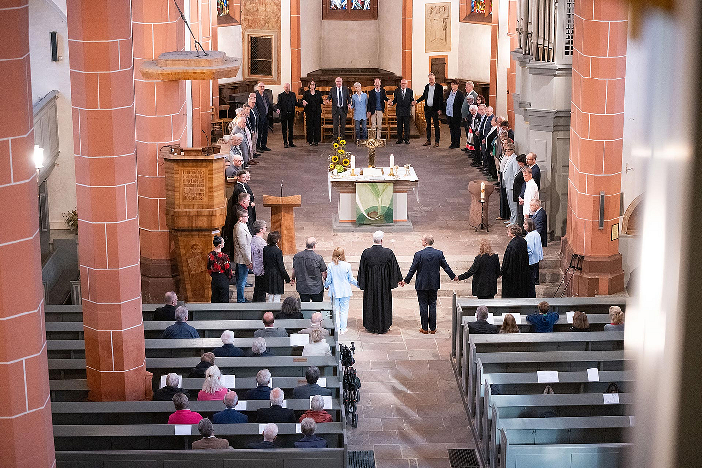Die Jubilarinnen und Jubilare in der Bad Hersfelder Stadtkirche
