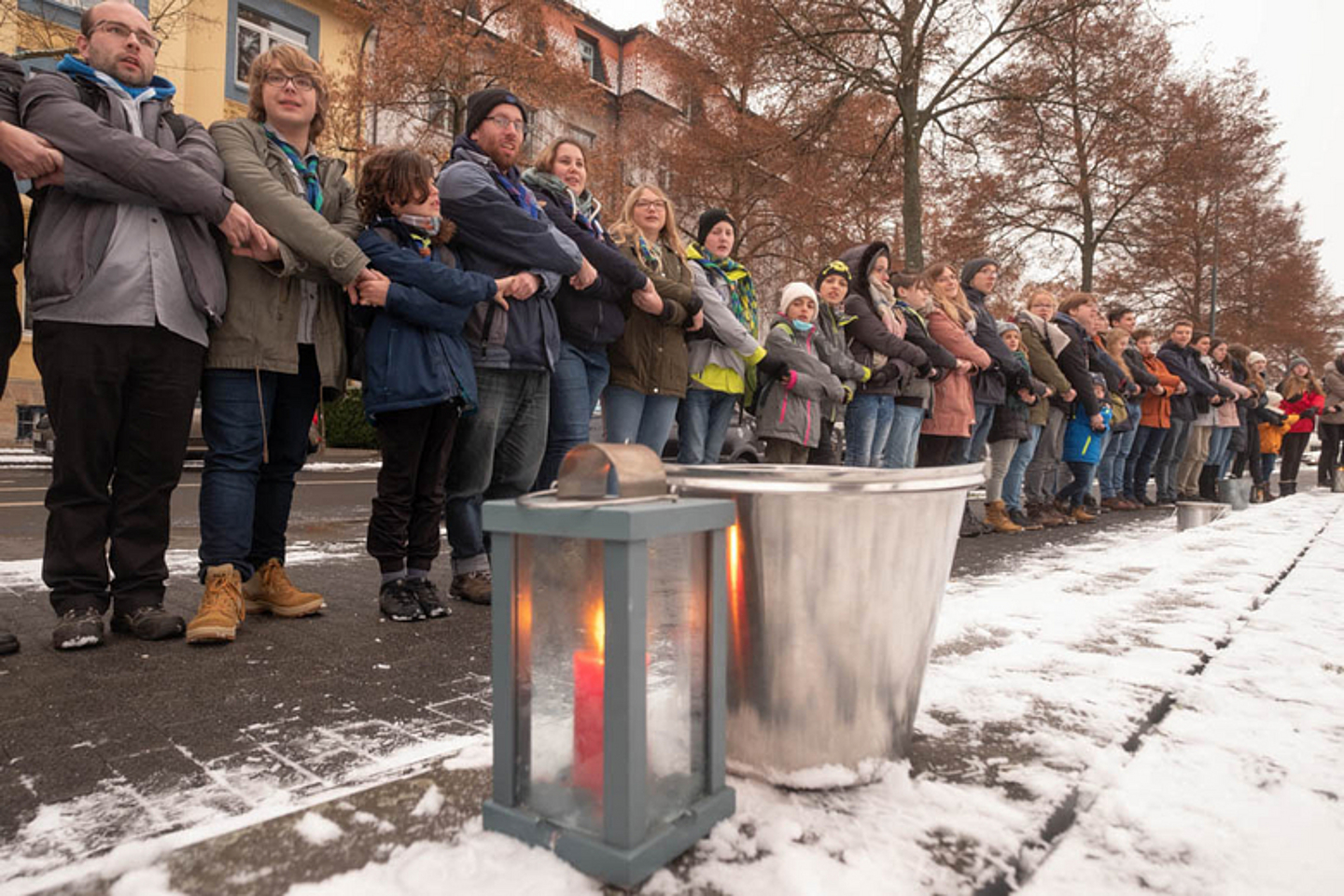 Friedenslicht zu Bethlehem - Christuskirche Fulda 2018