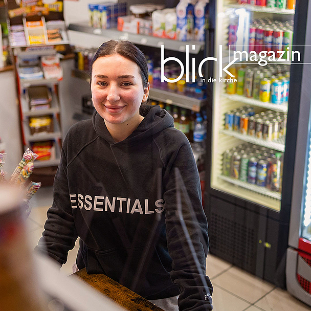 Jeder ist willkommen: Aliya Caliskan in ihrem Kiosk