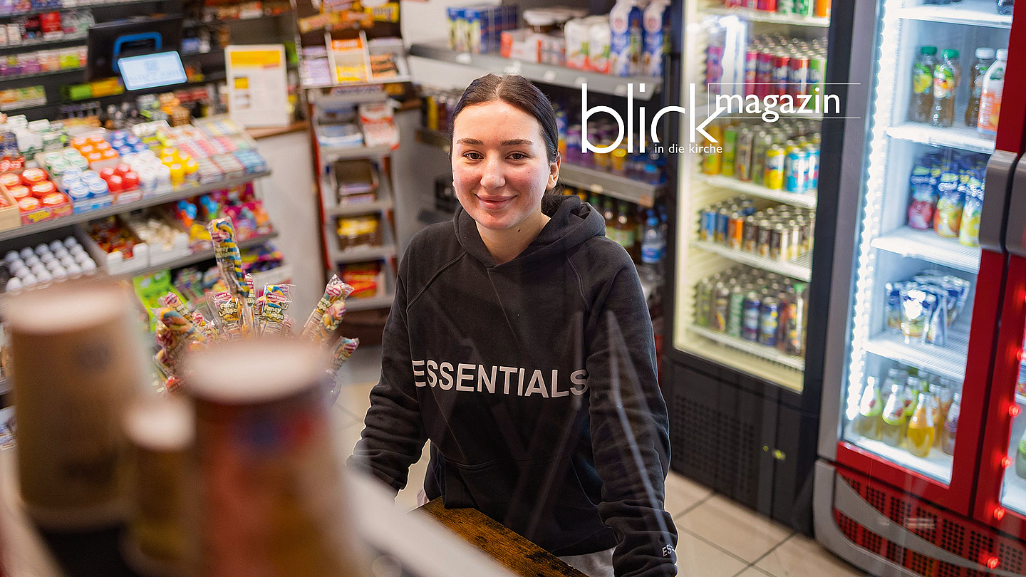 Jeder ist willkommen: Aliya Caliskan in ihrem Kiosk