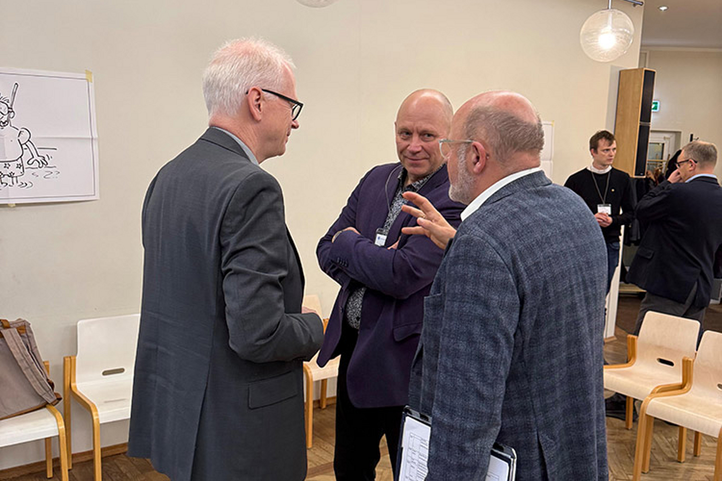 Konsultation der EKKW-Delegation mit Personen der estnischen Partnerpropsteien und der EELK-Kirchenleitung Konsultation der EKKW-Delegation mit Personen der estnischen Partnerpropsteien und der EELK-Kirchenleitung
