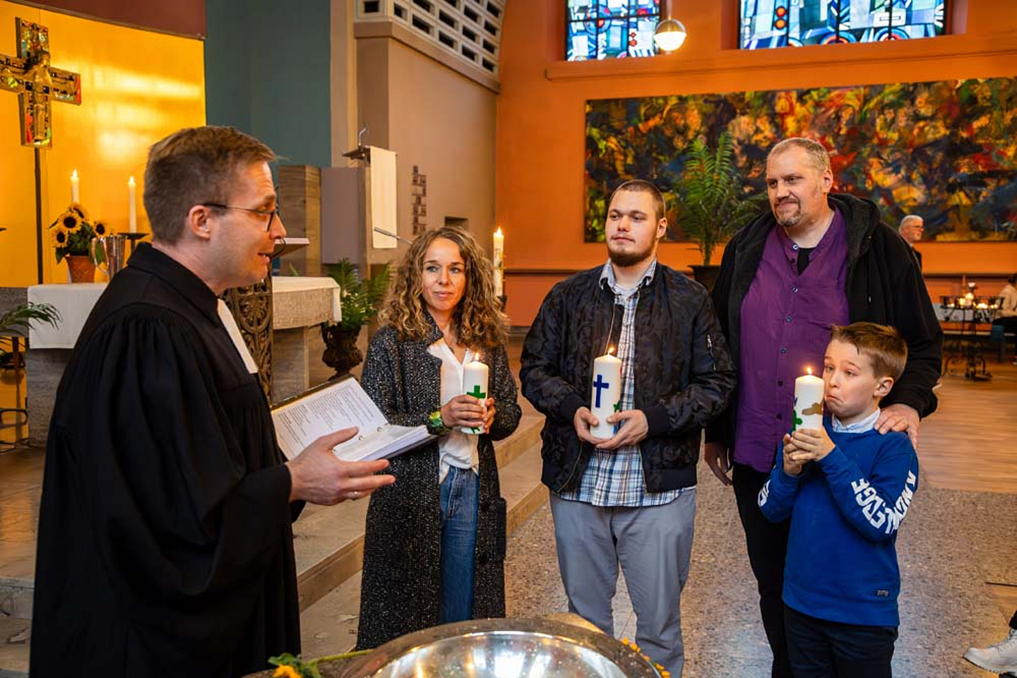 Tauffest in der Friedenskirche Kassel