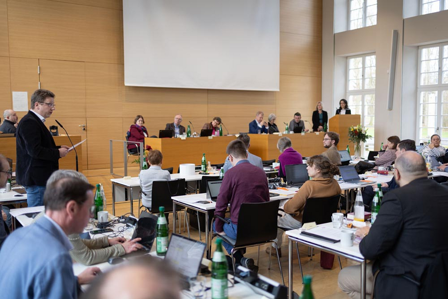 Der Synodale Pfarrer Dr. Christian Schäfer