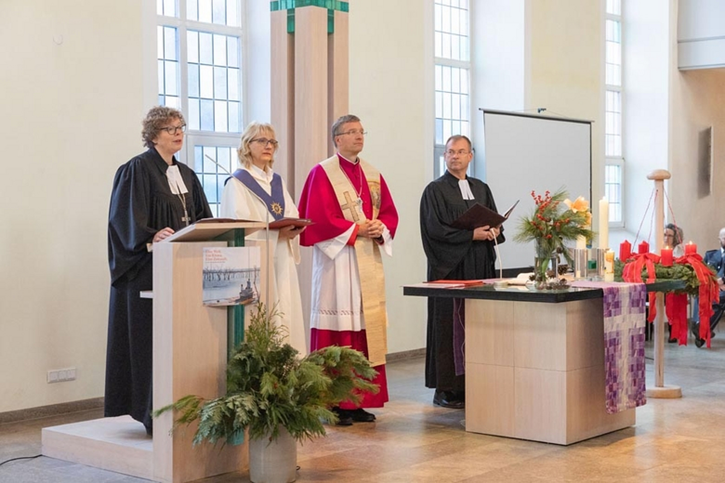 Ökumenischer Adventsgottesdienst der Polizeiseelsorge 2022