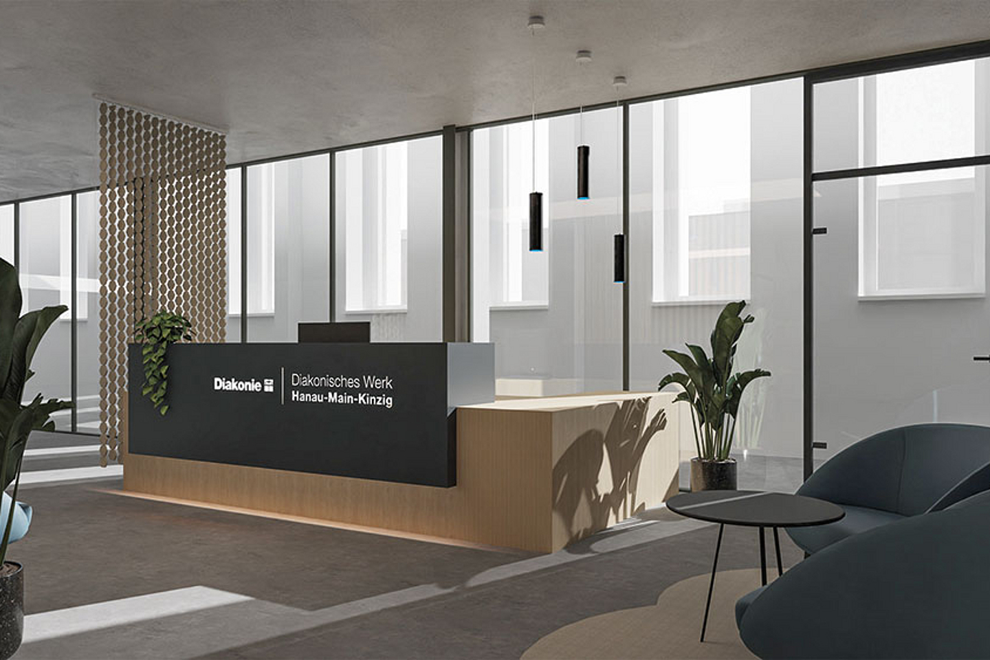 So soll der Empfang in der Diakoniekirche aussehen